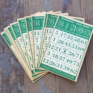 Vintage BINGO Cards